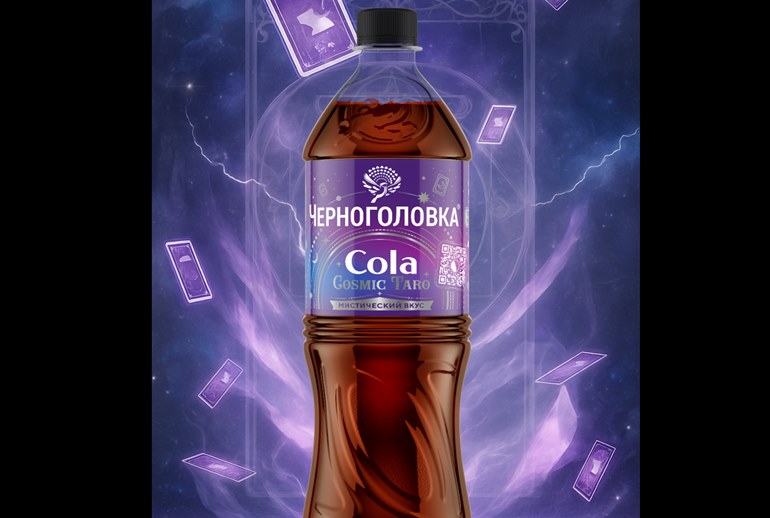 Картинка «Черноголовка» выпустила колу со вкусом космических таро