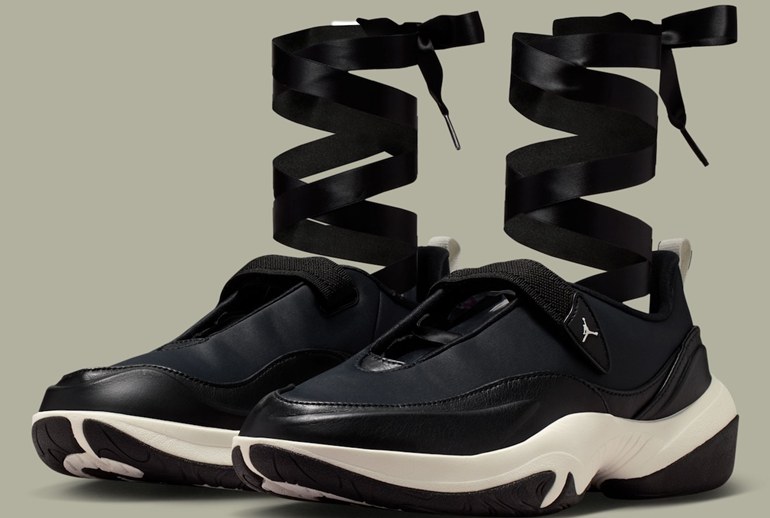 Картинка Кроссовки Jordan встали на пуанты