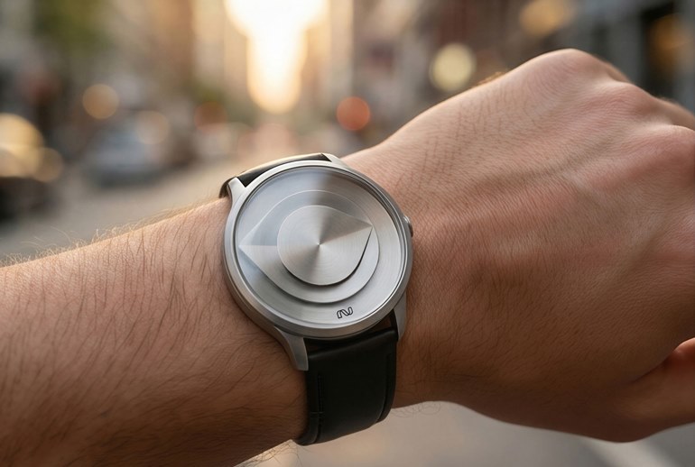 Картинка Часы превратили время в пространство в проекте турецкого дизайнера