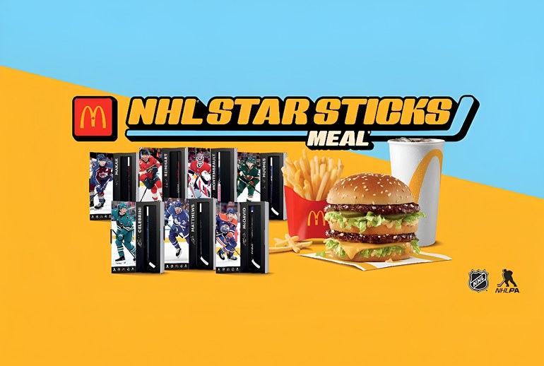 Картинка McDonald’s протянул свою мини-клюшку канадскому хоккею