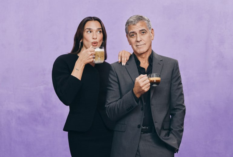 Картинка Nespresso выбрал Дуа Липу своим амбассадором