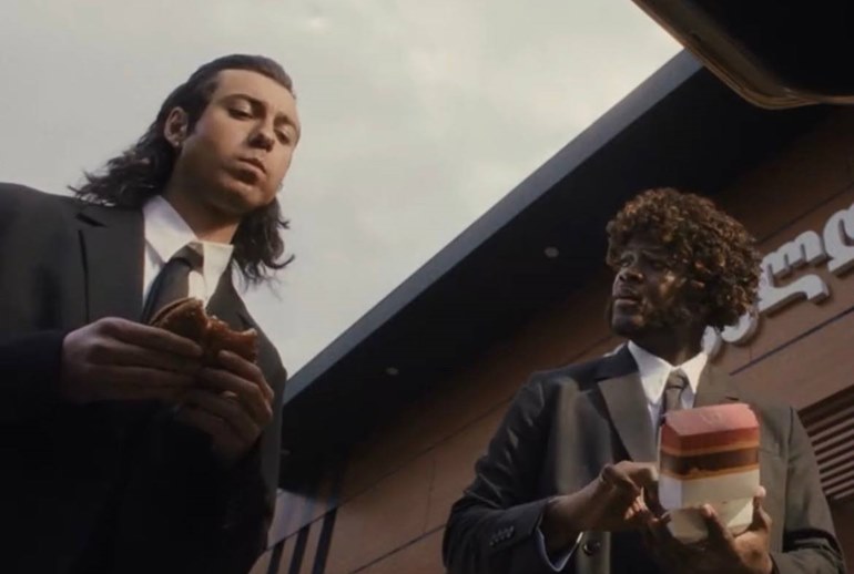 Картинка Бандиты из «Криминального чтива» заговорили по-грузински в видео McDonald’s