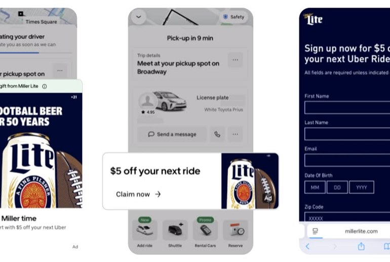 Картинка Uber Advertising запустил новые рекламные форматы
