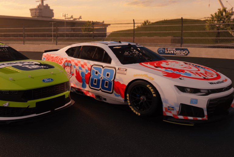 Картинка NASCAR построил виртуальную гоночную трассу на военной базе в Roblox