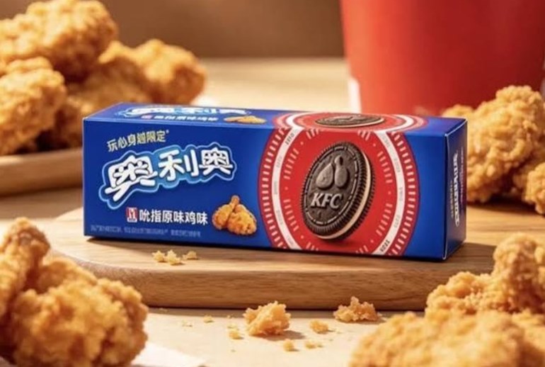 Картинка Oreo и KFC создали печенье со вкусом курицы в рамках новой коллаборации