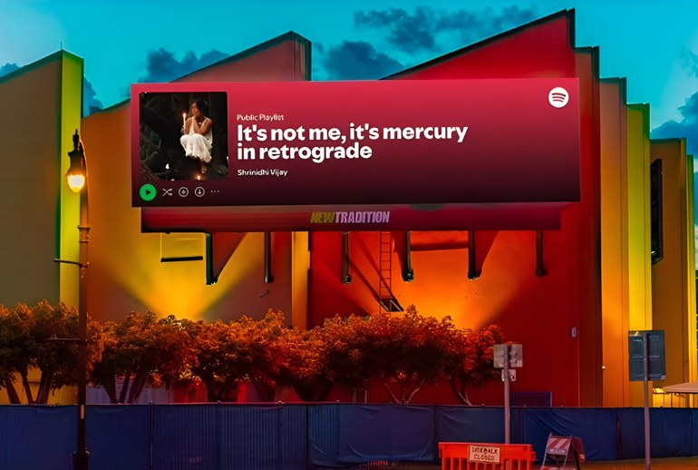 Картинка Spotify превратил плейлисты пользователей в наружную рекламу в США