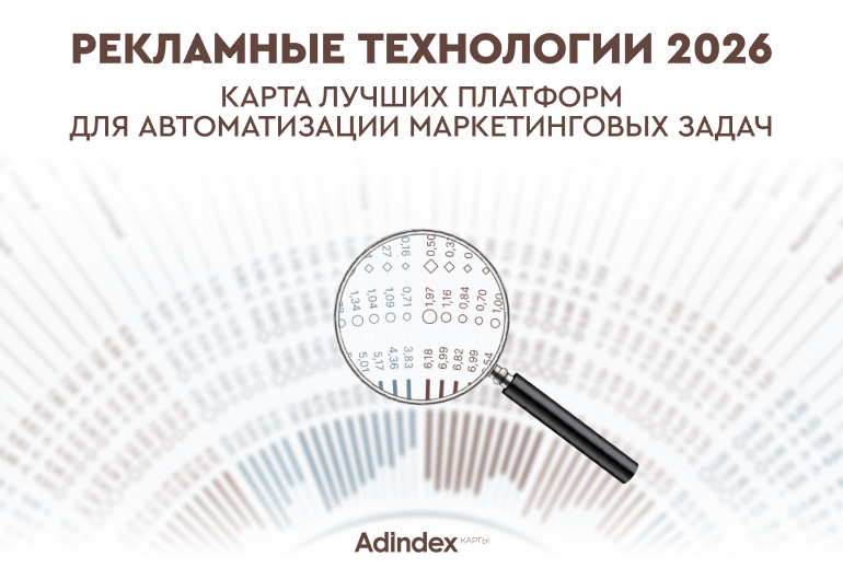 Картинка Новая карта AdIndex «Рекламные технологии 2026»: печатная и онлайн-версии