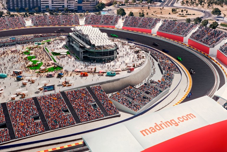 Картинка Трасса Madring собрала Read Madrid, Uber и котов вокруг гонок F1