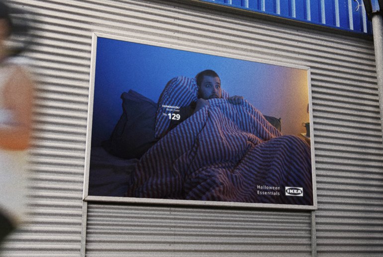 Картинка IKEA рекламирует товары для «домашнего» Хэллоуина