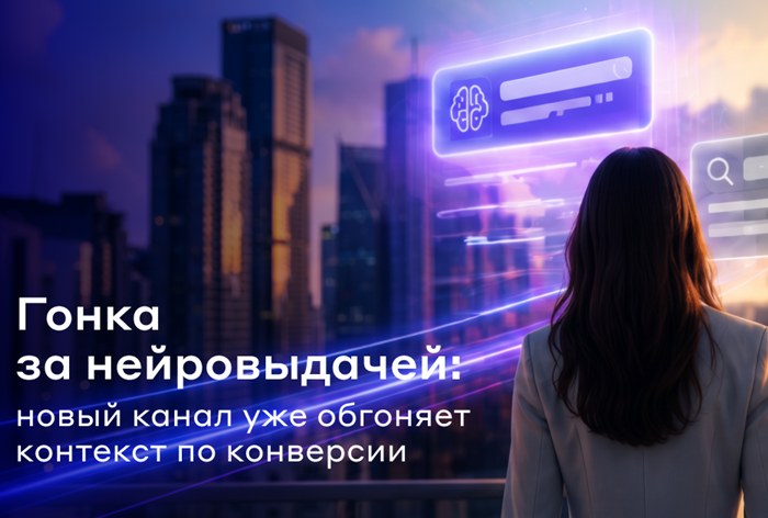 Фото Гонка за нейровыдачей: новый рекламный канал обогнал контекст по конверсии