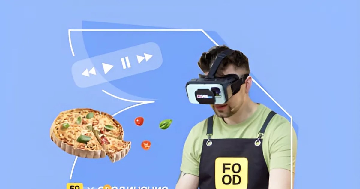 Шеф-повар Food.ru приготовил еду в имитирующих нарушение зрения VR-очках