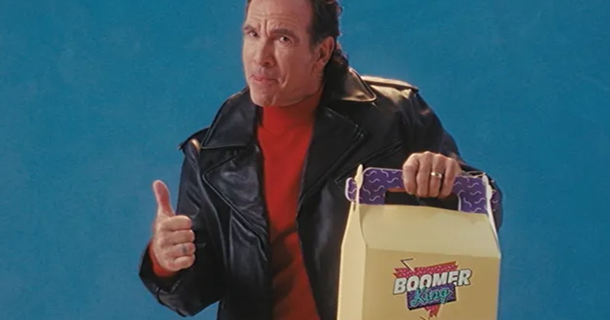 «Бургер Кинг» зовет бумеров в фастфуд через рекламу Boomer King