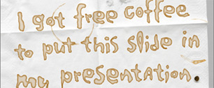 Картинка Рекламные носители за бесплатный кофе. Пришло время смелых решений