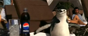 Картинка Pepsi запустила пингвина на Майами