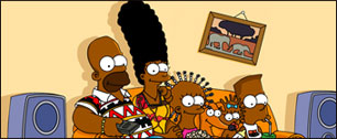 Картинка "Симпсонов" очернили и выслали в Африку