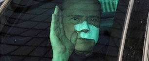 Картинка Сильвио Берлускони повесит фотографии своего разбитого лица на билборды