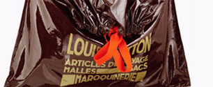 Картинка Гламурные пакеты для мусора от модного дома Louis Vuitton