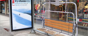 Картинка Vitaminwater проапгрейдила скамейки в Ванкувере