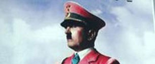 Картинка На улицах сицилийского города появились рекламные плакаты с Гитлером в розовой форме