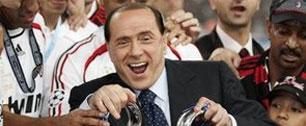 Картинка Берлускони хочет продать 30% «Милана» «Газпрому»