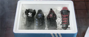 Картинка Adidas открыла фастфуд с холодными и горячими кроссовками