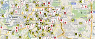 Картинка В Интернете появилась интерактивная карта банкоматов России