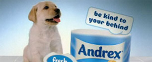 Картинка Производитель туалетной бумаги устроил кастинг щенков для рекламы