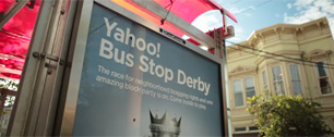 Картинка Yahoo! объединил автобусные остановки в игровую сеть