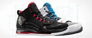 Картинка Nike представляет баскетбольные кроссовки Jordan Evolution 85