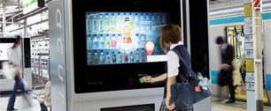 Картинка Умные японские автоматы по продаже напитков