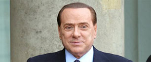 Картинка Берлускони впервые снялся в рекламе