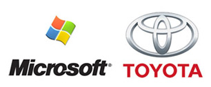 Картинка Toyota и Microsoft займутся «облачными» телематическими сервисами