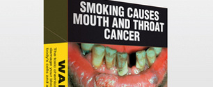 Картинка Логотипы на пачках сигарет в Австралии заменят изображением больных десен