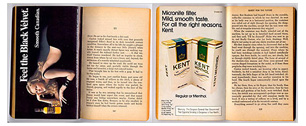 Картинка Kindle и история рекламы в книгах