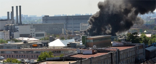 Картинка Ликвидирован пожар в офисном центре, в котором находятся «Лента.Ру» и Rambler