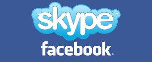 Картинка Facebook и Skype в среду объявят о запуске функции видеочата в социальной сети