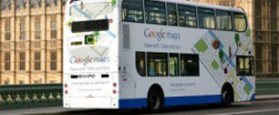 Картинка Google запустил рекламу на двухэтажных автобусах Лондона