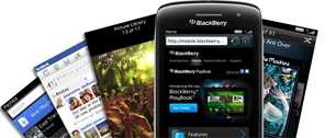 Картинка BlackBerry начинает выпуск телефонов с тачскрином 