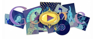 Картинка Google отмечает 65-летие со дня рождения Фредди Меркьюри юбилейными каракулями