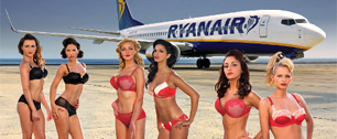 Картинка Ryanair выпустила благотворительный календарь со стюардессами в бикини