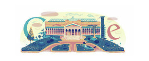 Картинка Google посвятил 100-летию Пушкинского музея свою главную страницу