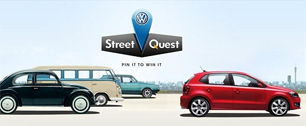 Картинка Уличный гугл-квест от Volkswagen
