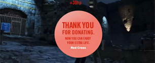 Картинка "Красный крест" предложил геймерам сдать кровь в обмен на "жизни" в играх
