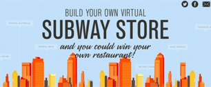 Картинка Subway проводит рекламную кампанию в стиле SimCity