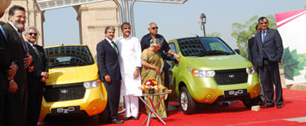 Картинка В Индии презентован электромобиль за 2700 долларов