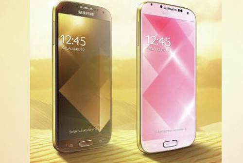 Картинка Samsung перещеголяла Apple, выпустив смартфон с корпусом из золота