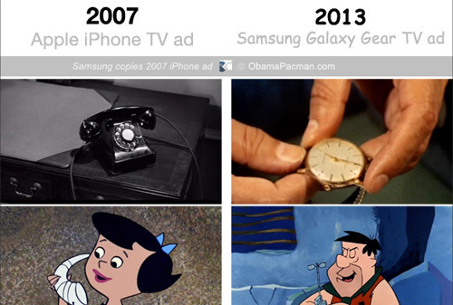 Картинка Samsung уличили в копировании рекламы первого iPhone
