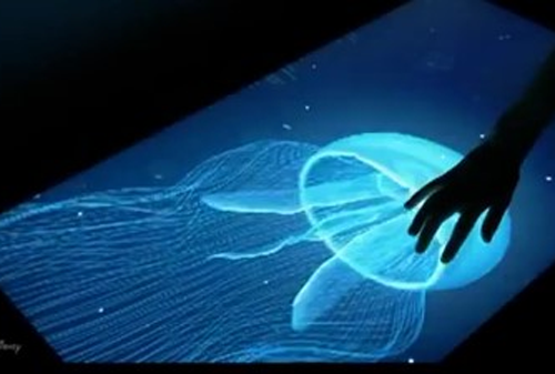 Картинка Disney создали сенсорный экран, передающий пальцам текстуру объектов