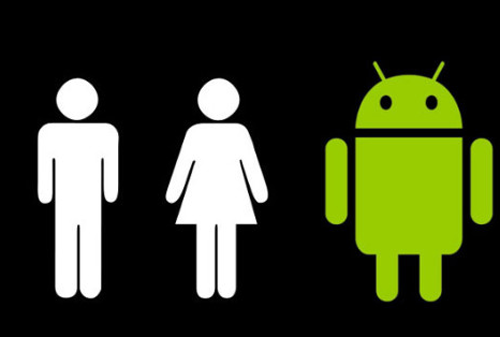 Картинка Значок на туалетной кабинке вдохновил создателя логотипа Android