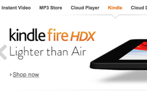 Картинка Amazon посмеялась над Apple в новой рекламе Kindle Fire